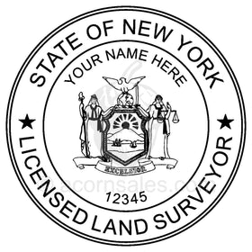New York Land Surveyor Seal Setup