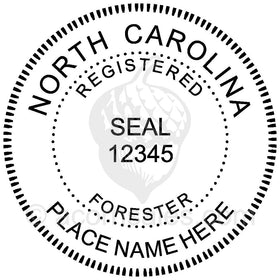 North Carolina Professional Forester Seal Setup