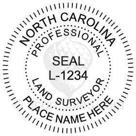 North Carolina Land Surveyor Seal Setup
