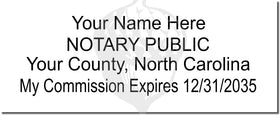 North Carolina Notary Stamp 1092 Setup