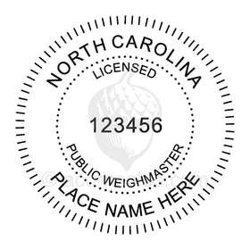 North Carolina Public Weighmaster Seal Setup