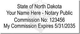 North Dakota Notary Stamp 1096 Setup