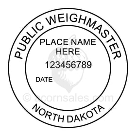 North Dakota Public Weighmaster Seal Setup