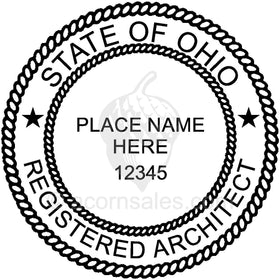 Ohio Architect Seal Setup