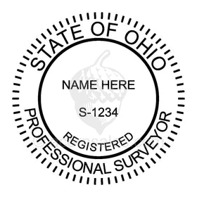 Ohio Land Surveyor Seal Setup
