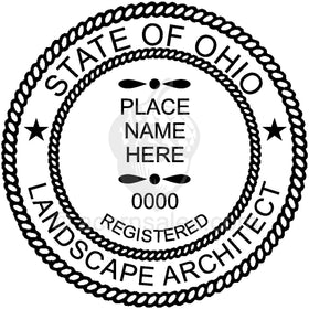 Ohio Landscape Architect Seal Setup