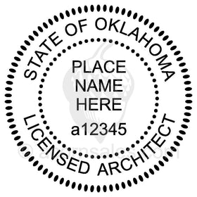 Oklahoma Architect Seal Setup