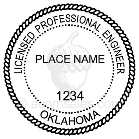 Oklahoma Professional Engineer Seal Setup