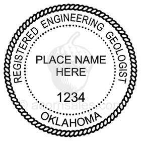 Oklahoma Engineering Geologist Seal Setup