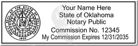 Oklahoma Notary Stamp 1090 Setup