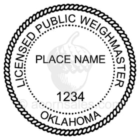 Oklahoma Public Weighmaster Seal Setup