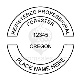 Oregon Professional Forester Seal Setup