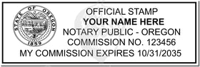 Oregon Notary Stamp 1091 Setup