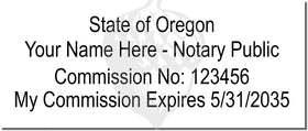 Oregon Notary Stamp 1096 Setup