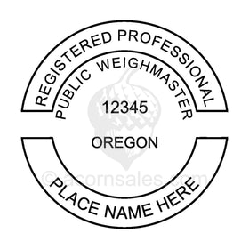 Oregon Public Weighmaster Seal Setup