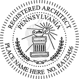 Pennsylvania Architect Seal Setup