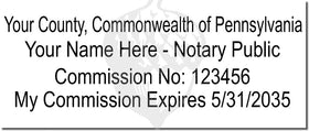 Pennsylvania Notary Stamp 1096 Setup