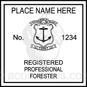 Rhode Island Professional Forester Seal Setup