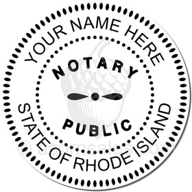 Rhode Island Notary Embossing Seal Setup
