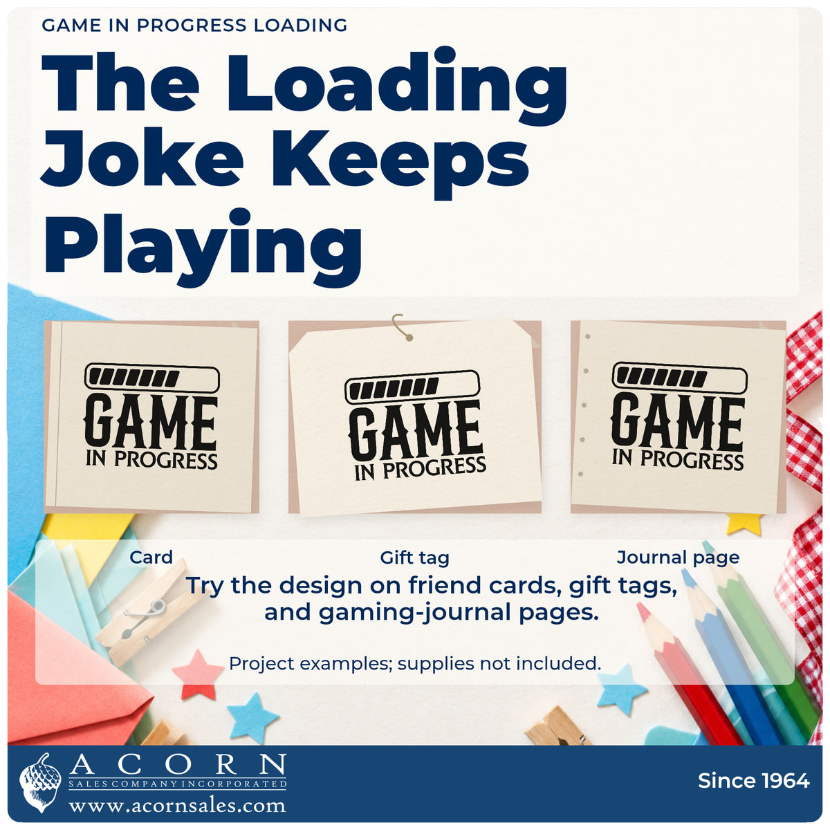 Three project examples made with the Game In Progress Loading Pre-Inked Stamp – PSI, including seat plan sheet.