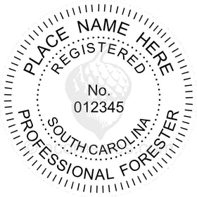 South Carolina Professional Forester Seal Setup