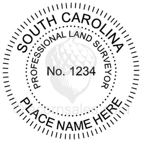 South Carolina Land Surveyor Seal Setup