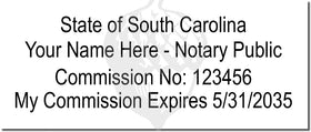 South Carolina Notary Stamp 1096 Setup