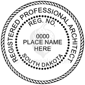 South Dakota Architect Seal Setup