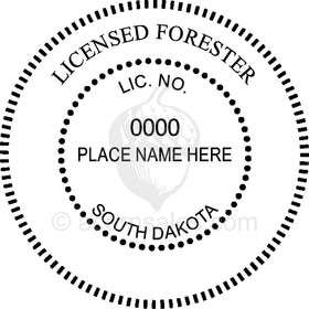 South Dakota Professional Forester Seal Setup