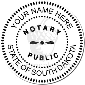 South Dakota Notary Embossing Seal Setup
