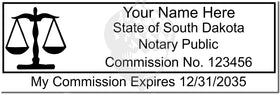 South Dakota Notary Stamp 1091 Setup