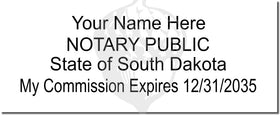 South Dakota Notary Stamp 1092 Setup