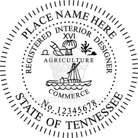 Tennessee Interior Designer Seal Setup