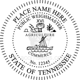 Tennessee Public Weighmaster Seal Setup