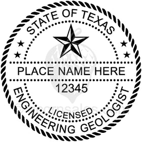 Texas Engineering Geologist Seal Setup