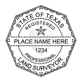 Texas Land Surveyor Seal Setup
