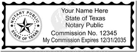 Texas Notary Stamp 1091 Setup