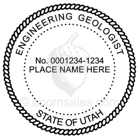 Utah Engineering Geologist Seal Setup
