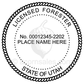 Utah Professional Forester Seal Setup