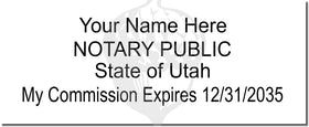 Utah Notary Stamp 1092 Setup