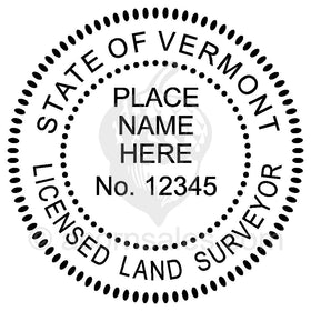 Vermont Land Surveyor Seal Setup