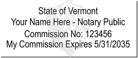Vermont Notary Stamp 1096 Setup
