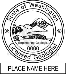Washington Engineering Geologist Seal Setup