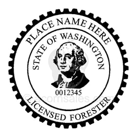 Washington Professional Forester Seal Setup