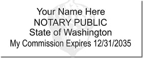 Washington Notary Stamp 1092 Setup