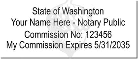 Washington Notary Stamp 1096 Setup