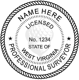 West Virginia Land Surveyor Seal Setup