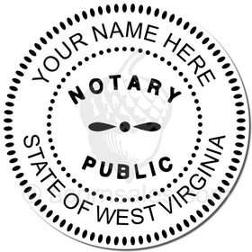 West Virginia Notary Embossing Seal Setup