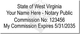 West Virginia Notary Stamp 1096 Setup