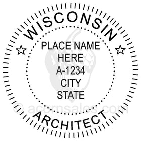 Wisconsin Architect Seal Setup